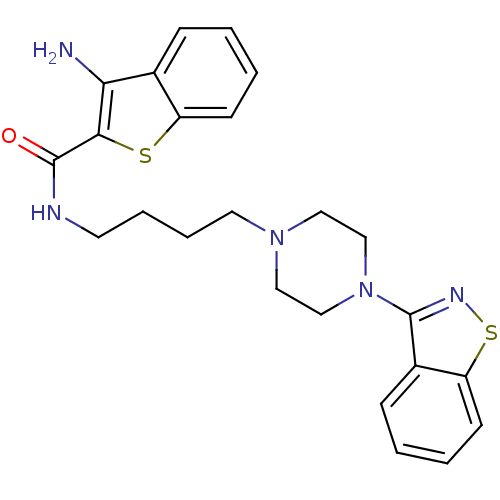Chemical structure of BindingDB Monomer ID 50054702