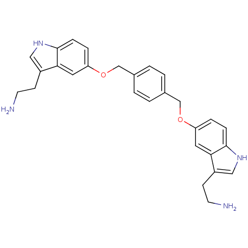 Chemical structure of BindingDB Monomer ID 50054974