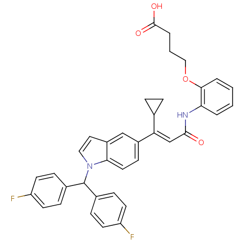 Chemical structure of BindingDB Monomer ID 50055149