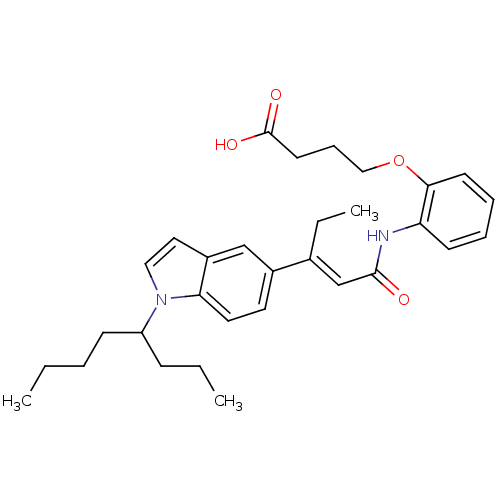 Chemical structure of BindingDB Monomer ID 50055154