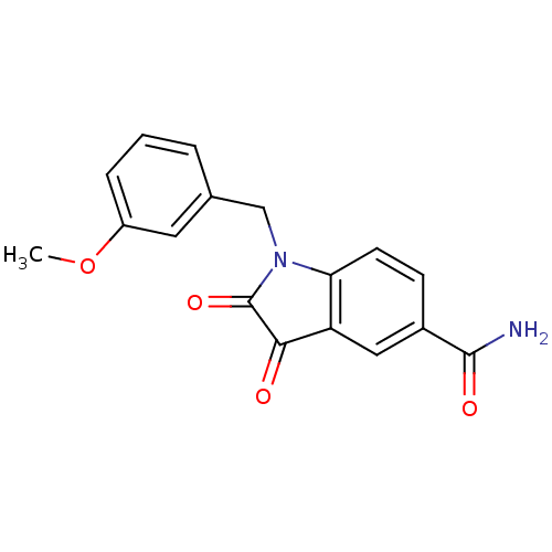 Chemical structure of BindingDB Monomer ID 50055214