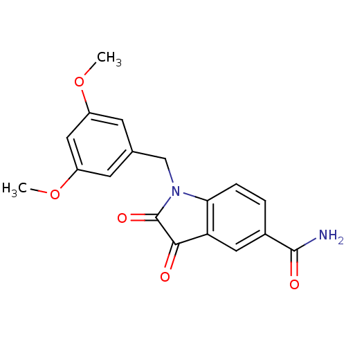 Chemical structure of BindingDB Monomer ID 50055229