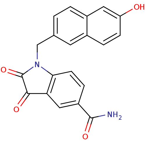 Chemical structure of BindingDB Monomer ID 50055232