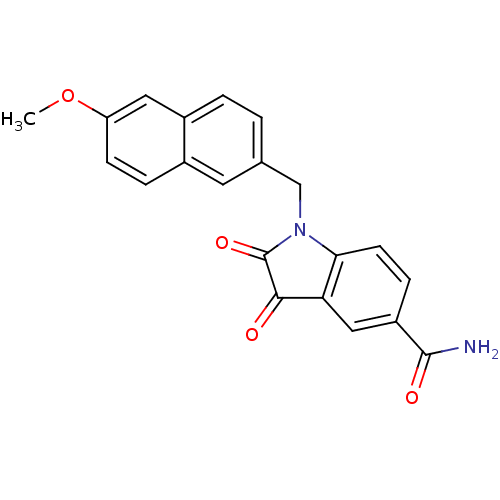 Chemical structure of BindingDB Monomer ID 50055234