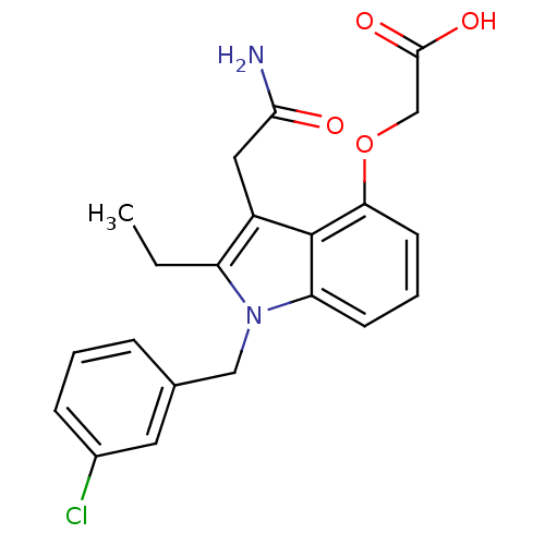 Chemical structure of BindingDB Monomer ID 50055289