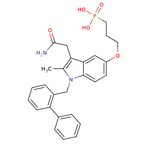 Chemical structure of BindingDB Monomer ID 50055294
