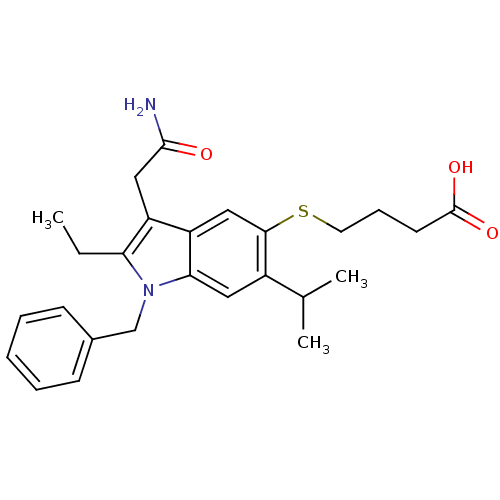 Chemical structure of BindingDB Monomer ID 50055295