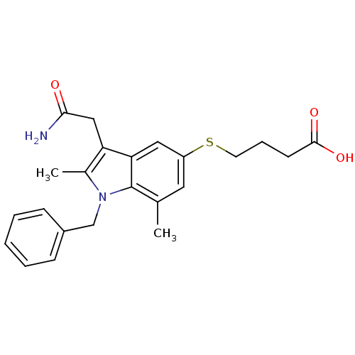 Chemical structure of BindingDB Monomer ID 50055307