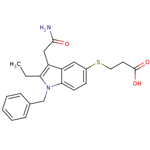 Chemical structure of BindingDB Monomer ID 50055313