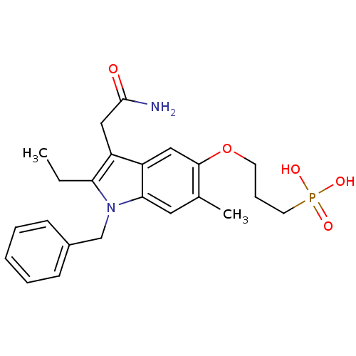 Chemical structure of BindingDB Monomer ID 50055315
