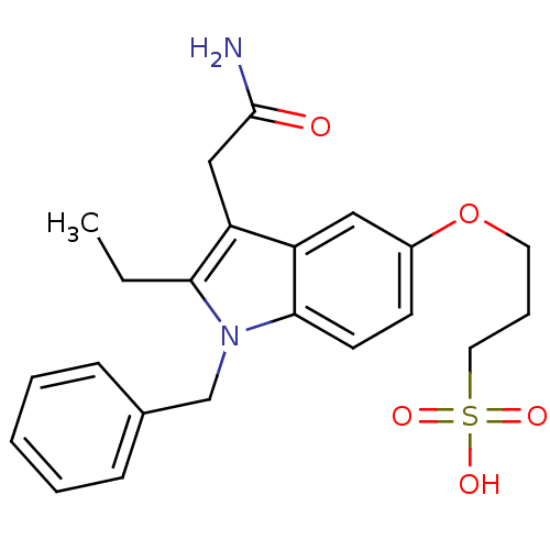 Chemical structure of BindingDB Monomer ID 50055316