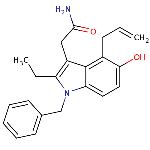 Chemical structure of BindingDB Monomer ID 50055320
