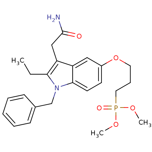 Chemical structure of BindingDB Monomer ID 50055349