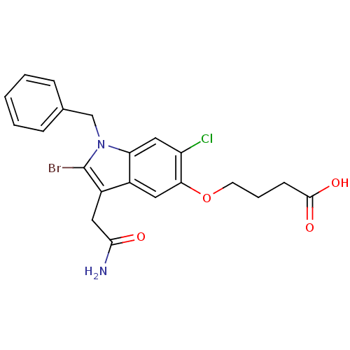 Chemical structure of BindingDB Monomer ID 50055351