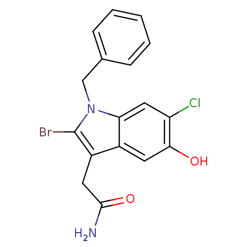 Chemical structure of BindingDB Monomer ID 50055356