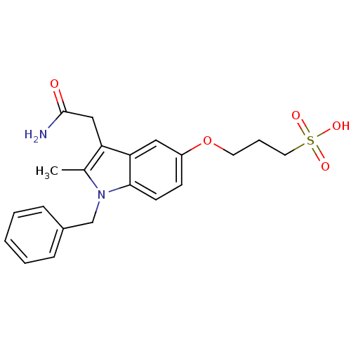 Chemical structure of BindingDB Monomer ID 50055362