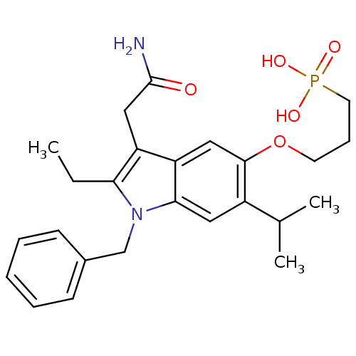 Chemical structure of BindingDB Monomer ID 50055365