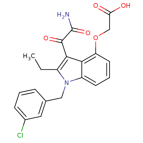 Chemical structure of BindingDB Monomer ID 50055367