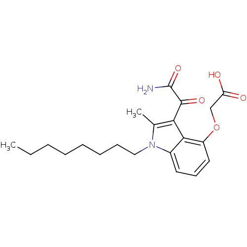 Chemical structure of BindingDB Monomer ID 50055370