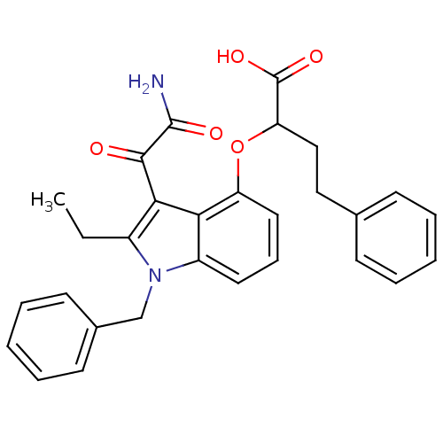 Chemical structure of BindingDB Monomer ID 50055372