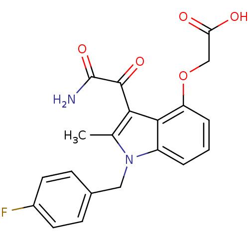 Chemical structure of BindingDB Monomer ID 50055373