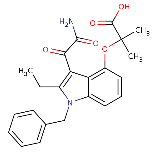 Chemical structure of BindingDB Monomer ID 50055375