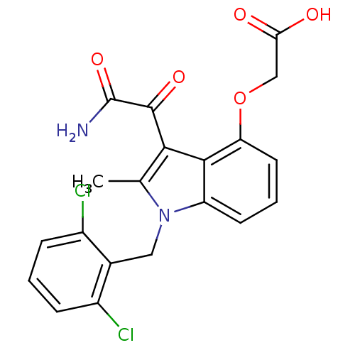 Chemical structure of BindingDB Monomer ID 50055378