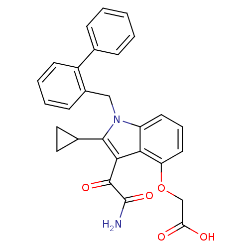 Chemical structure of BindingDB Monomer ID 50055379