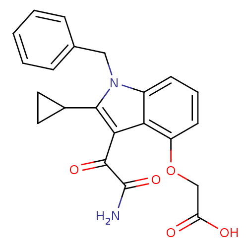 Chemical structure of BindingDB Monomer ID 50055381