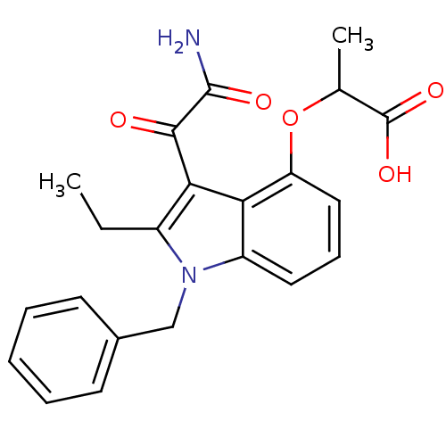 Chemical structure of BindingDB Monomer ID 50055391