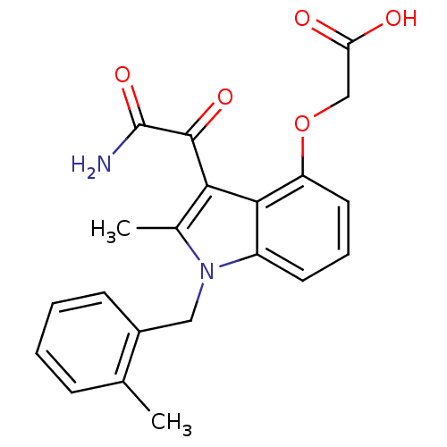 Chemical structure of BindingDB Monomer ID 50055396
