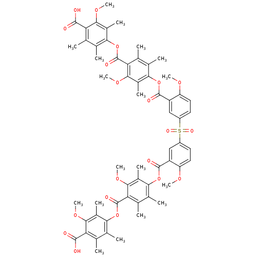 Chemical structure of BindingDB Monomer ID 50055420