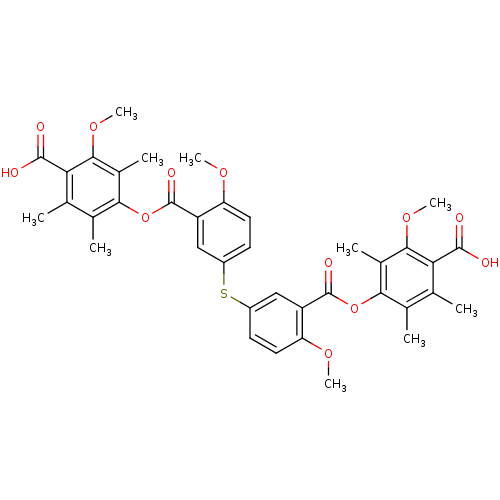 Chemical structure of BindingDB Monomer ID 50055425