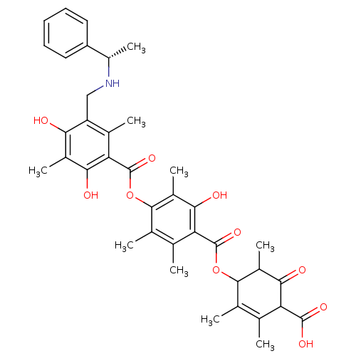 Chemical structure of BindingDB Monomer ID 50055427