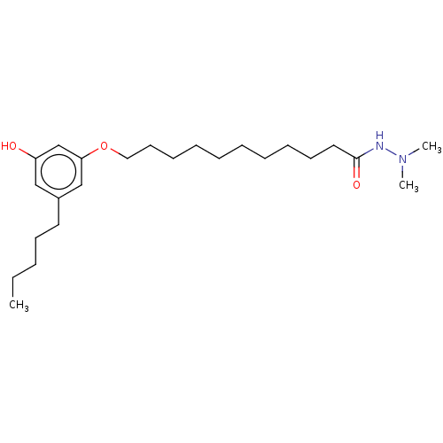 Chemical structure of BindingDB Monomer ID 50055432