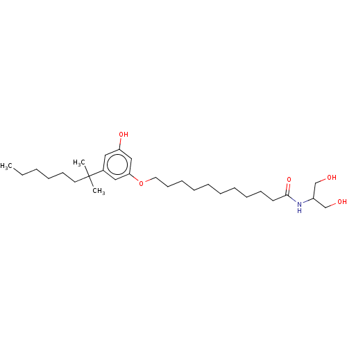 Chemical structure of BindingDB Monomer ID 50055456