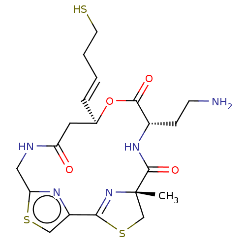 Chemical structure of BindingDB Monomer ID 50055510