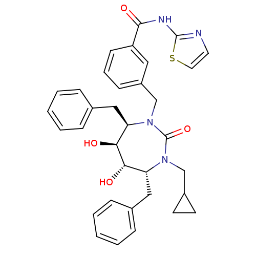 Chemical structure of BindingDB Monomer ID 50055589
