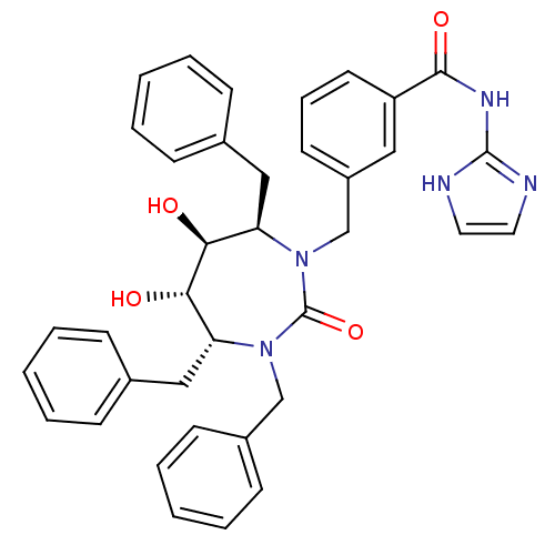 Chemical structure of BindingDB Monomer ID 50055593
