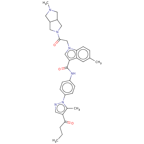 Chemical structure of BindingDB Monomer ID 50055657