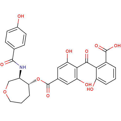 Chemical structure of BindingDB Monomer ID 50055669