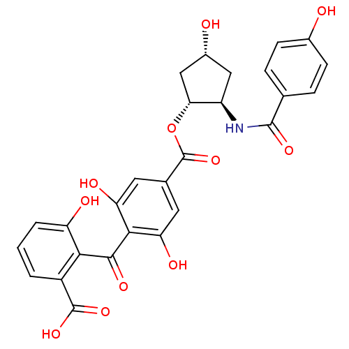 Chemical structure of BindingDB Monomer ID 50055676