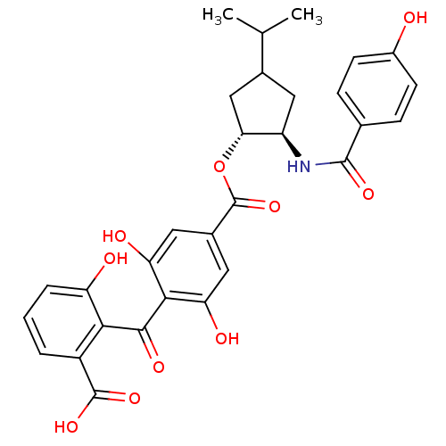 Chemical structure of BindingDB Monomer ID 50055682