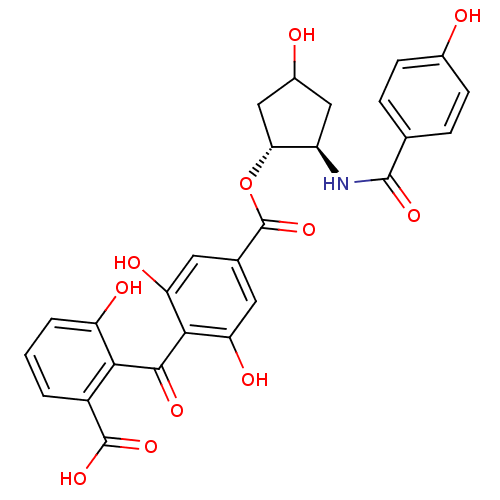 Chemical structure of BindingDB Monomer ID 50055684
