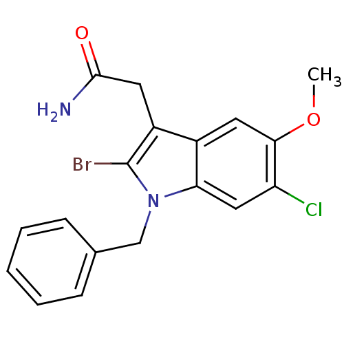 Chemical structure of BindingDB Monomer ID 50055738