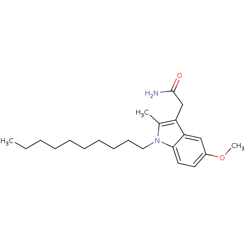 Chemical structure of BindingDB Monomer ID 50055740