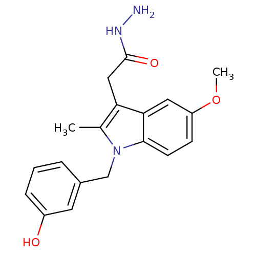 Chemical structure of BindingDB Monomer ID 50055745