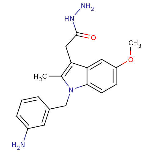 Chemical structure of BindingDB Monomer ID 50055755