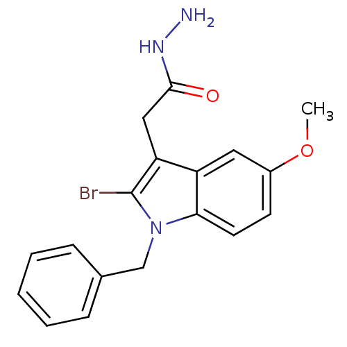 Chemical structure of BindingDB Monomer ID 50055760