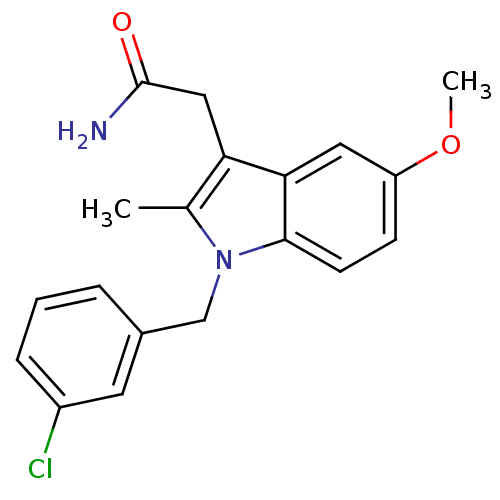 Chemical structure of BindingDB Monomer ID 50055776